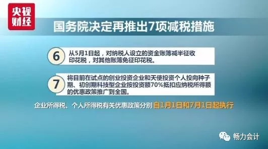 国家税务总局六项减税政策深度解读与解析